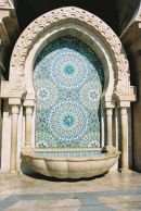 Fountain, Hassan II Mosque, Casablanca